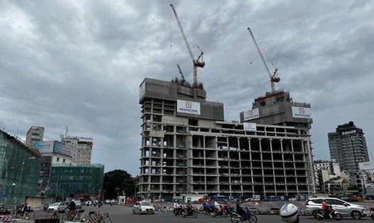 Thị trường bất động sản vẫn đang có lượng hàng tồn kho lớn. Ảnh: Bảo Chương