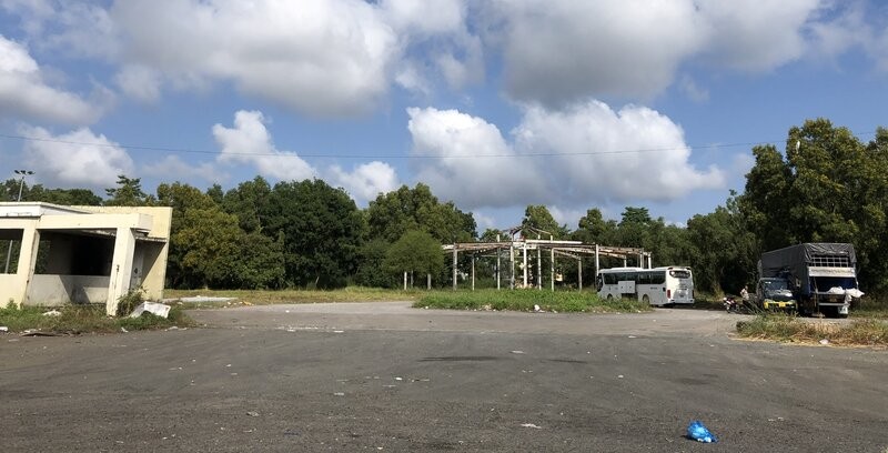 Mot phan cua du an Khu do thi Cuu Long (Ca Mau) hon 20 nam van chua xong. Anh: Nhat Ho