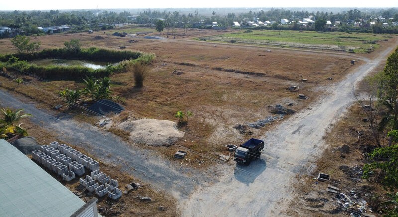 Ben trong mot khu dan cu tai Ca Mua hon 10 nam trien khai san lap mat bang van chua xong. Anh: Nhat Ho