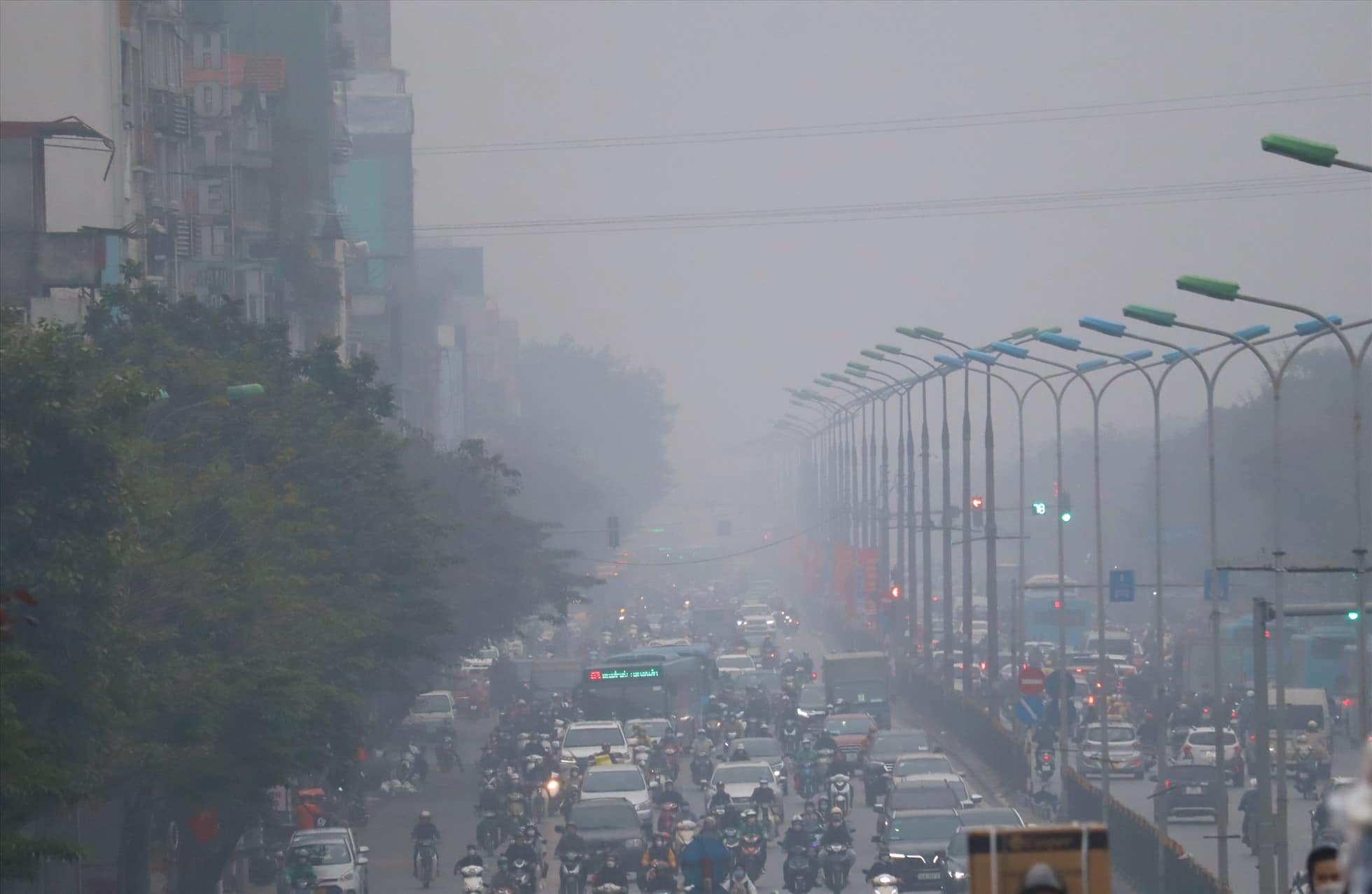 Weather forecast for Hanoi tomorrow morning, March 11, fog. Photo: To The