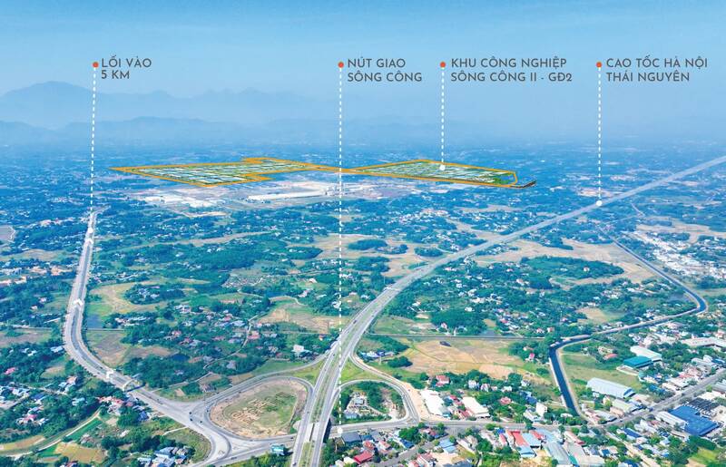 Song Cong II Industrial Park Project (phase 2). Photo: investor
