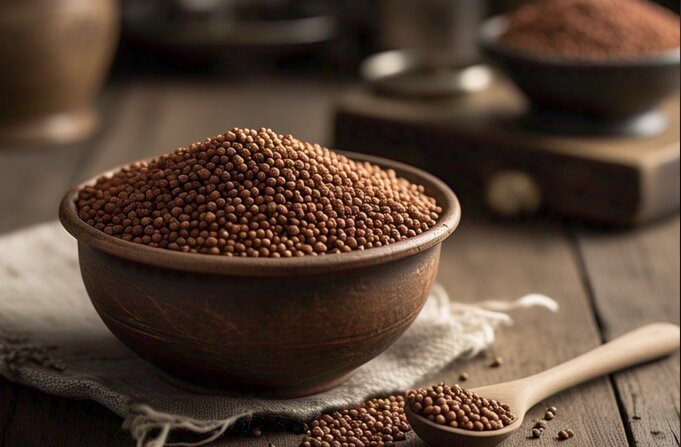 5 uses of millet to help relieve menstrual cramps. Photo: AI