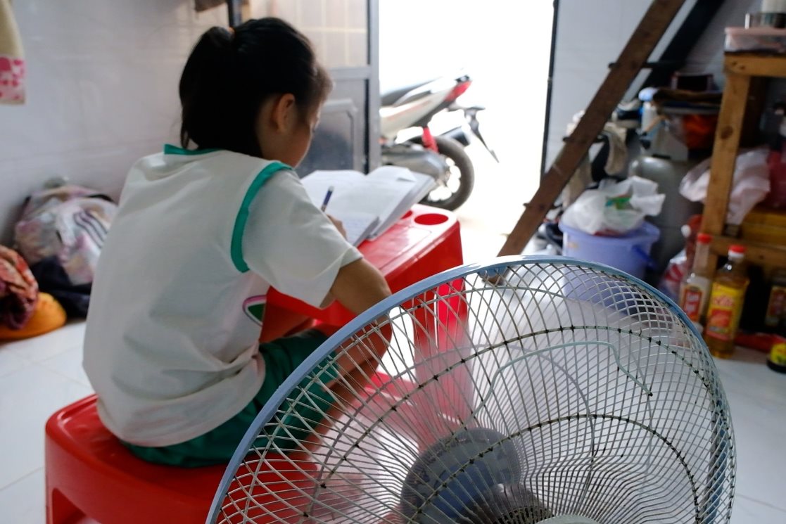 In the hot season, workers are under pressure due to increased electricity and water