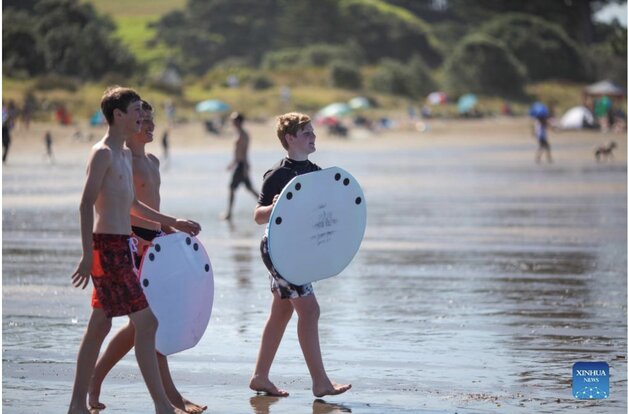 Higher than average temperatures are forecast for most of the world's landfall as La Nina is set to replace it. Photo: Xinhua