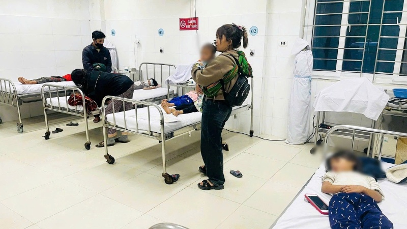 A rash of fever in the mountainous areas of Quang Nam broke out after Tet, which could lead to serious complications leading to death. Photo: Huy Phuong - Truong An