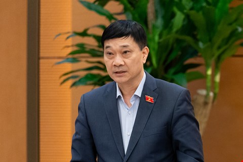 Vice Chairman of the National Assembly Vu Hong Thanh said that the National Assembly Standing Committee agreed to reduce land rent in 2024. Photo: Quochoi.vn
