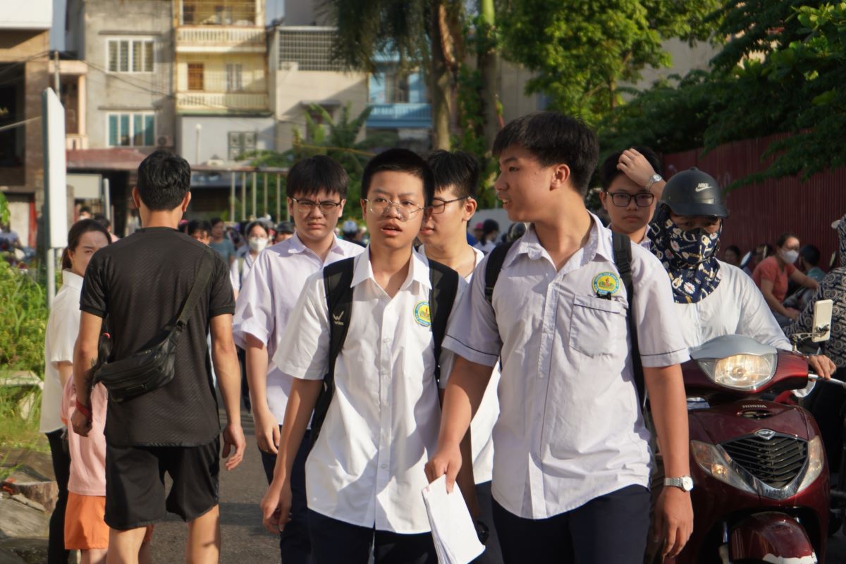 Hai Phong informs about direct admission to grade 10 high school. Illustrative photo: Mai Dung