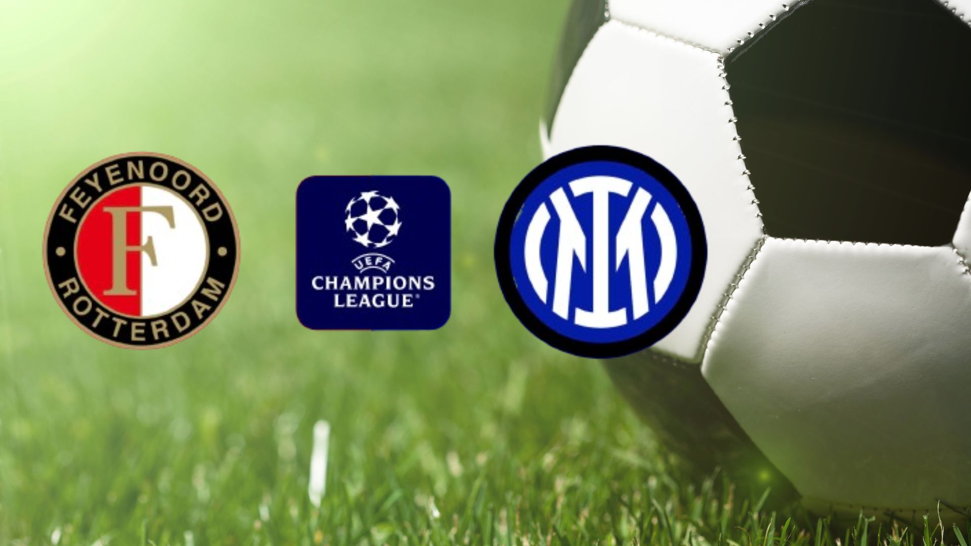 Inter Milan face Feyenoord in the Champions League. Graphics: Van An