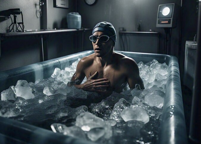 Why can you use ice and ice cream to lose weight? Photo: AI