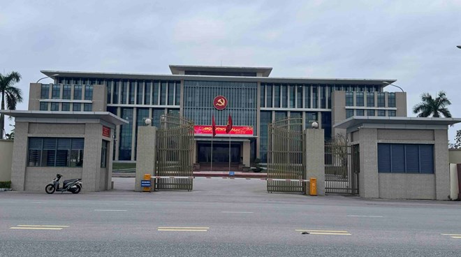 Headquarters of the Quang Binh Provincial Party Committee. Photo: Cong Sang