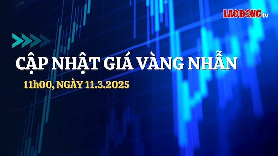 Gold ring price on March 11, 2025 continues to increase