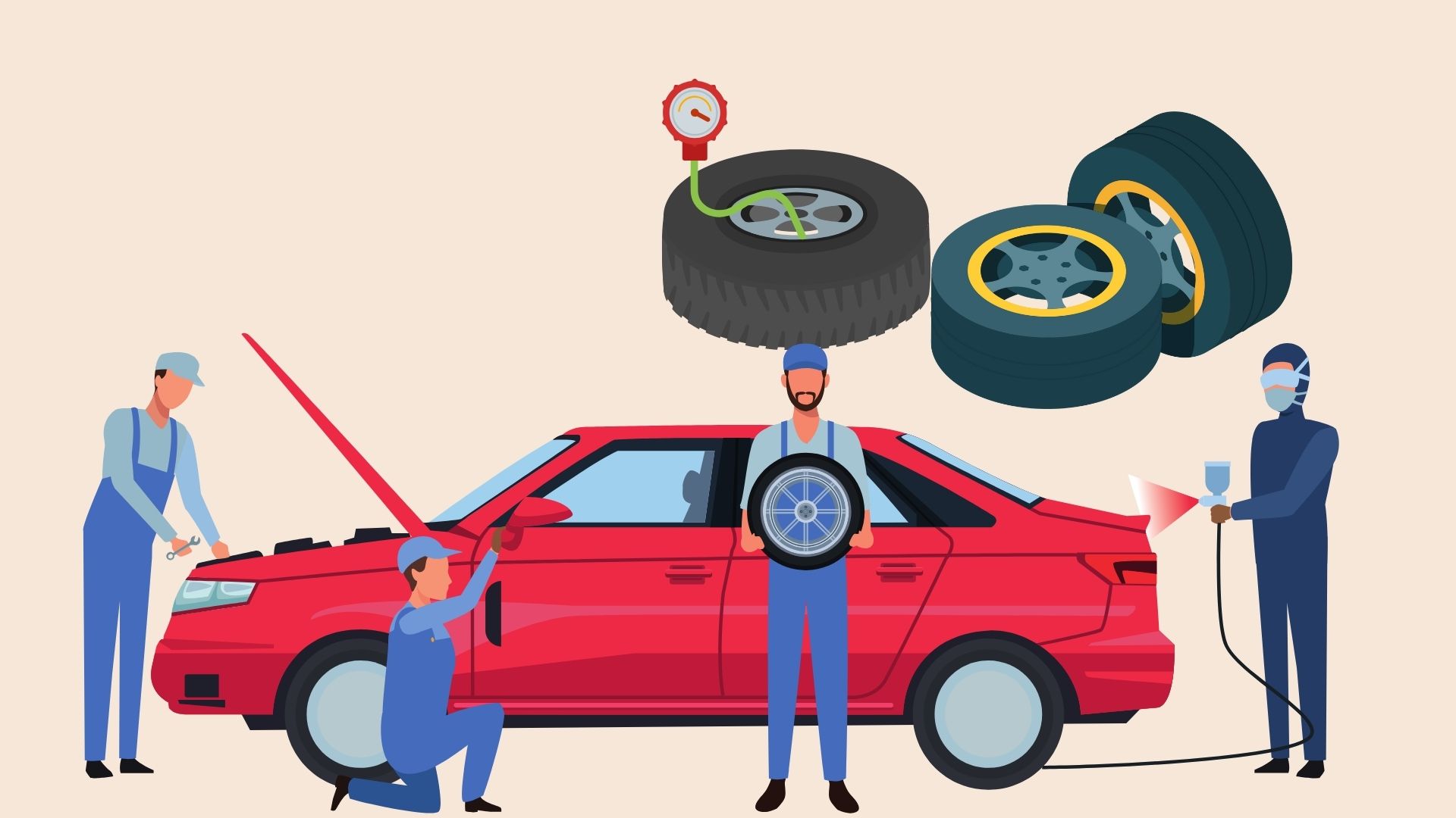 The latest fine for arbitrarily changing the structure of a car. Graphics: Phuong Anh