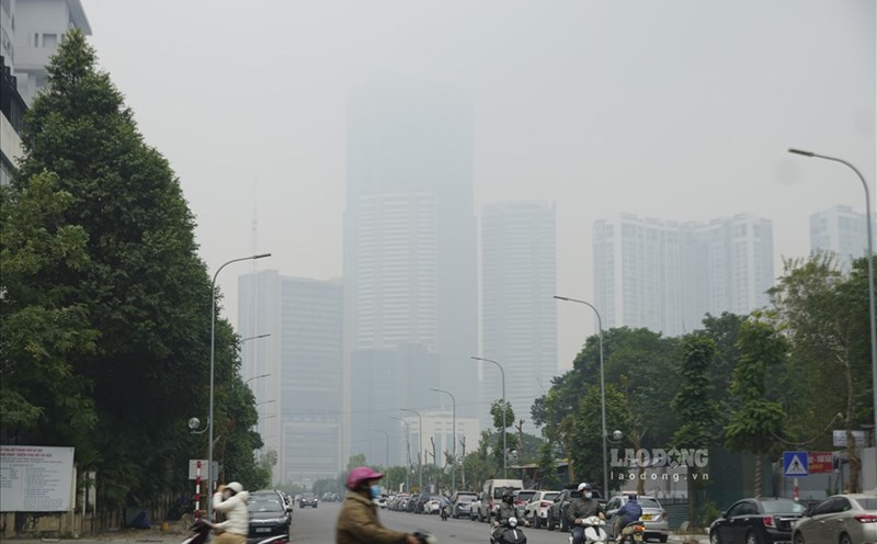 Weather forecast for tomorrow, March 12 in Hanoi: light rain, drizzle and fog in the morning. Photo: Tung Giang