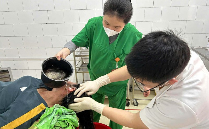 Young doctors are dedicated to serving the people of Hai Duong. Photo: Character provided