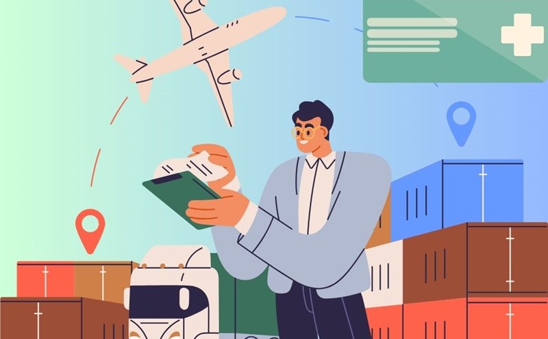 Social insurance answers about paying health insurance when going abroad for work. Graphics: Duc Van