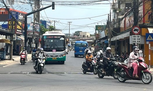 UBND TP Biên Hòa (Đồng Nai) đang lập hồ sơ đề xuất chủ trương đầu tư công đường liên phường Tân Phong - Trảng Dài - Tân Hiệp. Ảnh: HAC