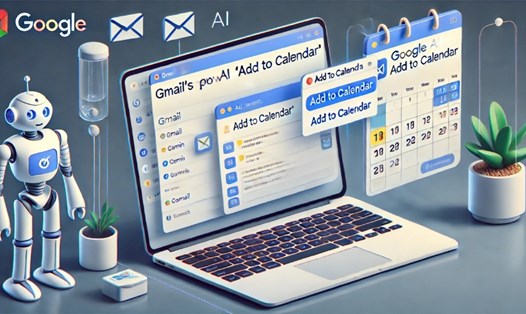 Tính năng mới của Gemini trên Gmail. Ảnh minh họa tạo bởi AI