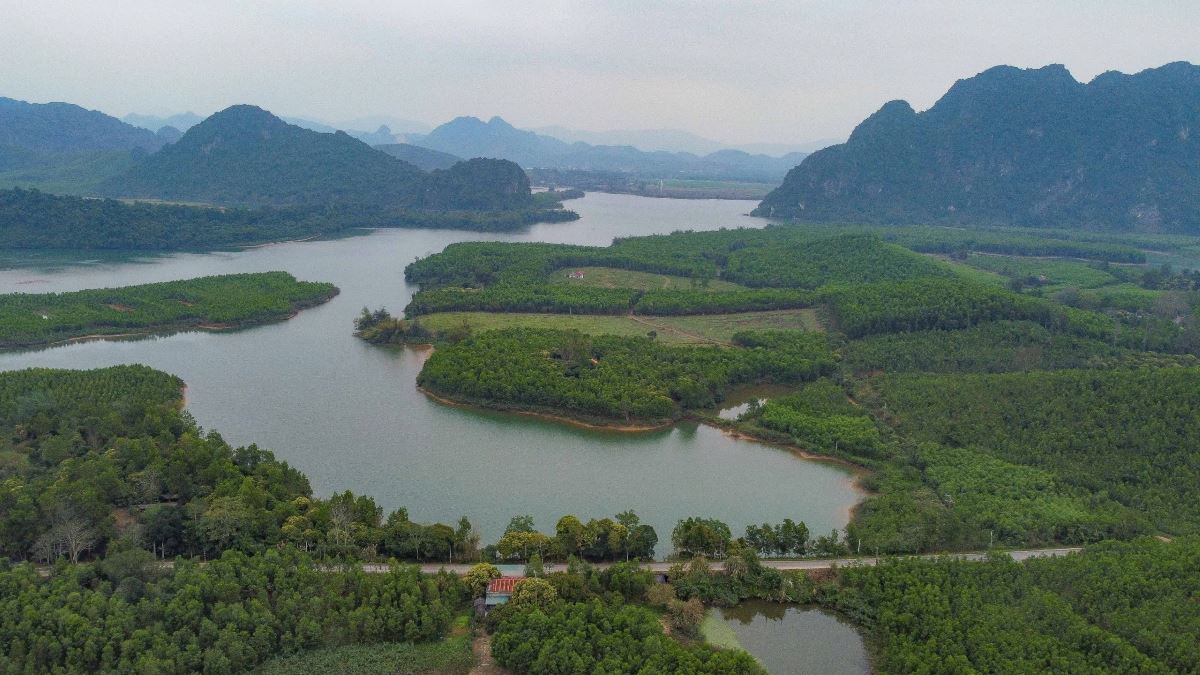 Khu vuc vung dem cua Vuon quoc gia Ben En (huyen Nhu Thanh, tinh Thanh Hoa). Anh: Quach Du