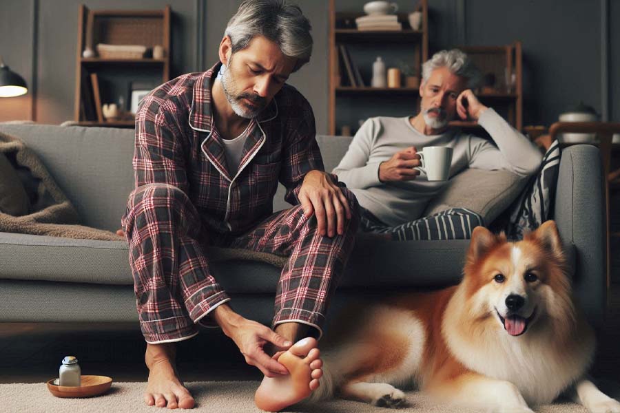 Causes of joint pain in the big toe. Photo: Ai - Thien Nhan