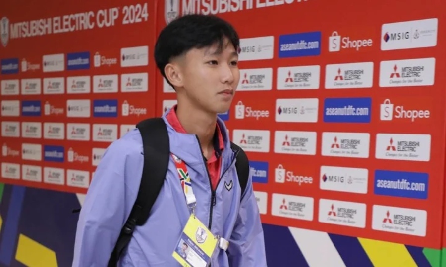 Lao player - Damoth Thongkham Savath joined Thanh Hoa to compete in the V.League. Photo: FBNV