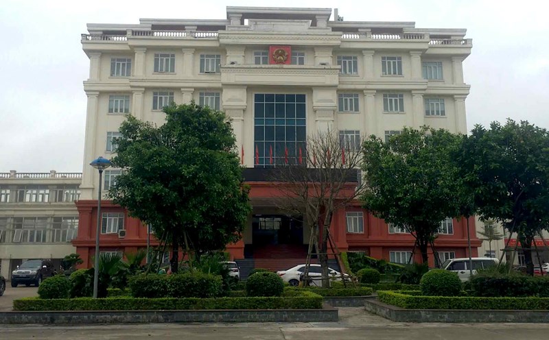 Headquarters of Dong Hoi City People's Committee (Quang Binh province) Photo: Cong Sang