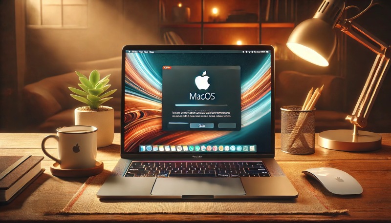 Apple releases a new update to Mac users. Illustrative photo created by AI