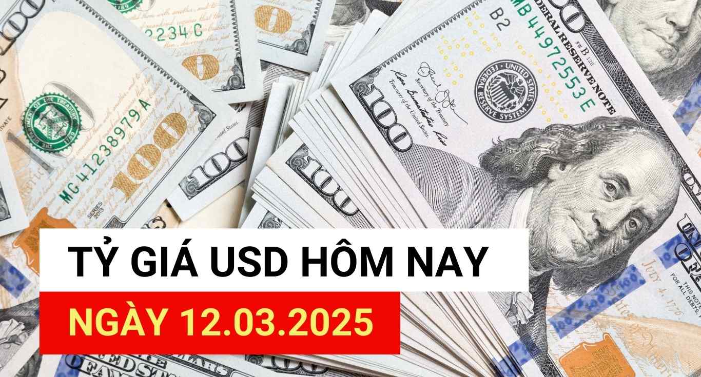 USD exchange rate today, March 12, 2025.