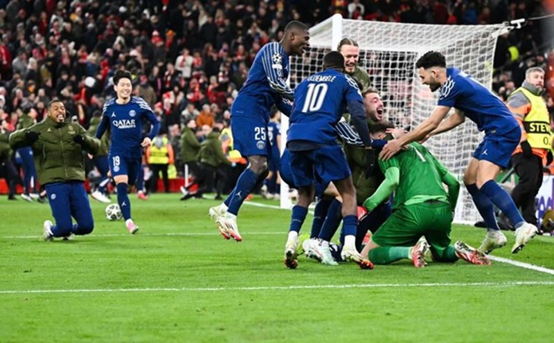 PSG successfully came back against Liverpool in the Champions League. Photo: AFP