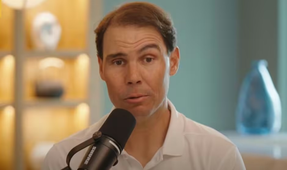 Rafael Nadal reveals the moment he decided to retire. Photo: Cut from video Podcast Served
