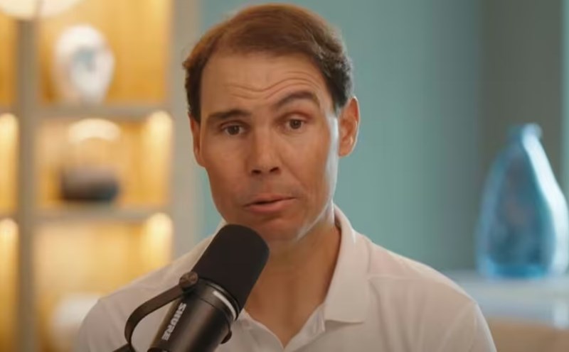 Rafael Nadal reveals the moment he decided to retire. Photo: Cut from video Podcast Served