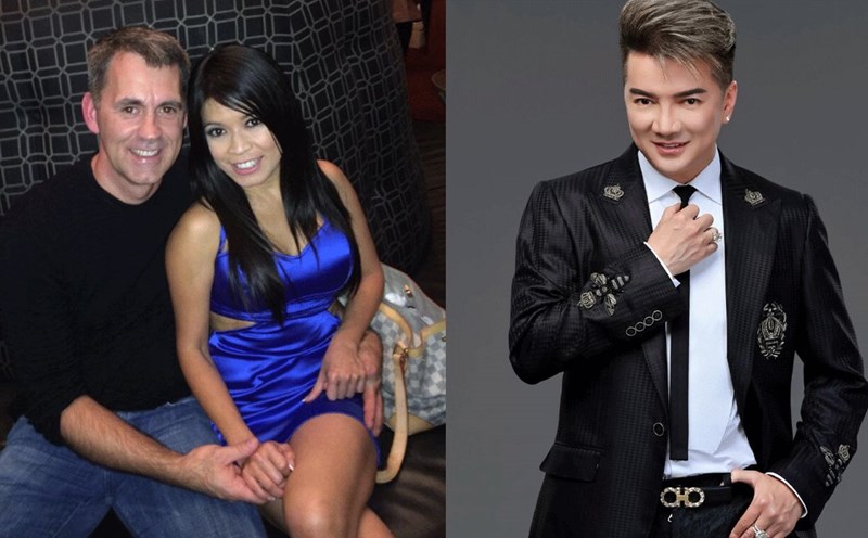 Dam Vinh Hung and singer Bich Tuyen and her husband. Photo: Provided by the character.