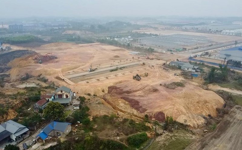 Song Cong II Industrial Park (phase 2) will create thousands of jobs when completed. Photo: Lam Thanh.