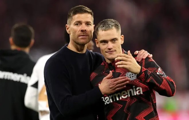 Xabi Alonso and his students could not create a surprise against Bayern Munich in the Champions League. Photo: AFP