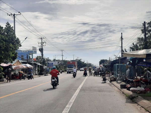 National Highway through Soc Trang. Illustrative photo: Van Sy