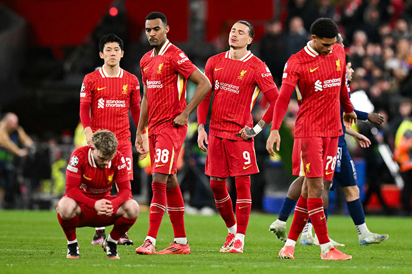 Liverpool failed with the most bitter scenario. Photo: AFP