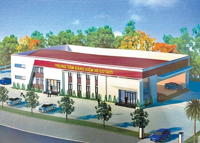 Project perspective Relocating and upgrading the Thua Thien Hue Motor Vehicle Inspection Center - where a consulting unit for project management and investment in project construction was fined.