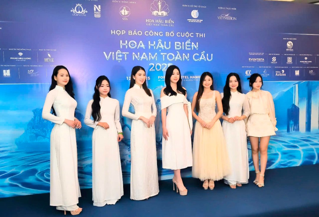 Contestants of Miss Sea Vietnam Global 2025. Photo: Quang Loc