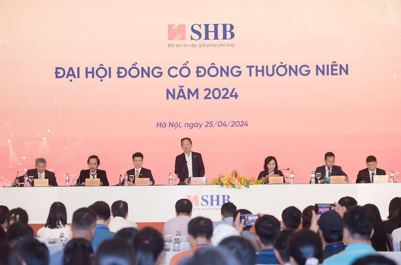 Dai hoi co dong SHB 2024. Anh: SHB