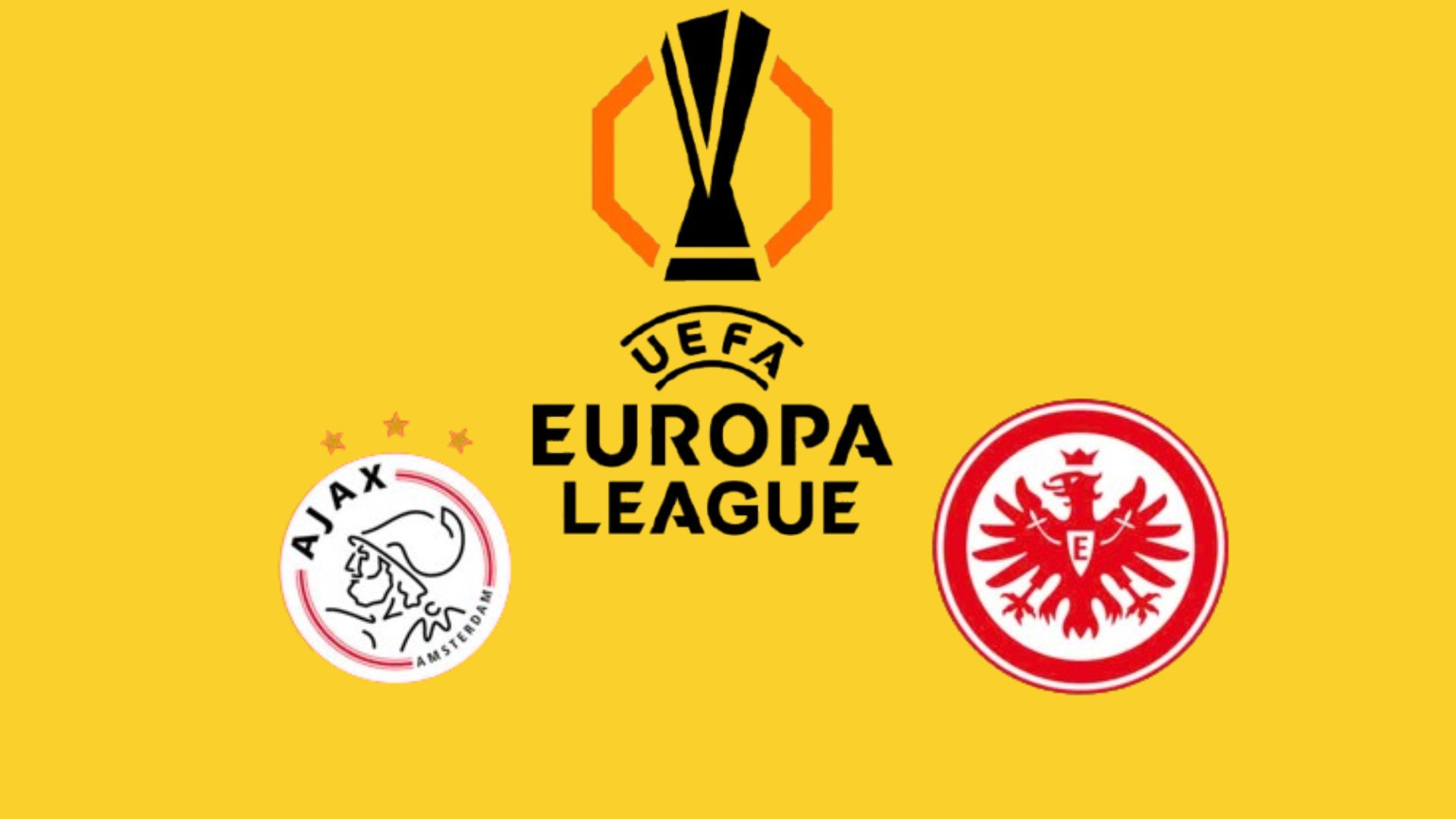 Ajax vs Frankfurt in Europa League. Graphics: Van An