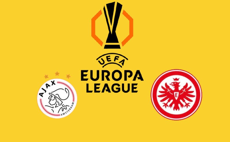 Ajax vs Frankfurt in Europa League. Graphics: Van An