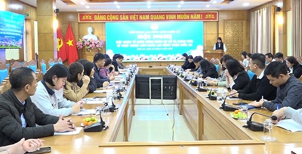 Kien An District Labor Federation, Hai Phong received 31 grassroots unions. Photo: Kien An District Portal
