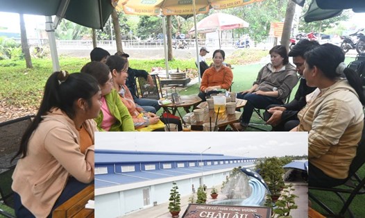 Nhiều người lao động từng làm việc tại Công ty Cổ phần châu Âu (TP Mỹ Tho, tỉnh Tiền Giang) phản ánh bị doanh nghiệp này trây ỳ nợ bảo hiểm xã hội. Ảnh: Thành Nhân