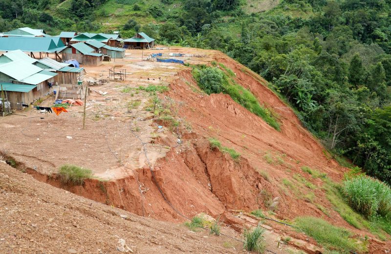 Many landslides in Quang Nam are outside the forecast scope of the authorities. Photo: Nguyen Hoang