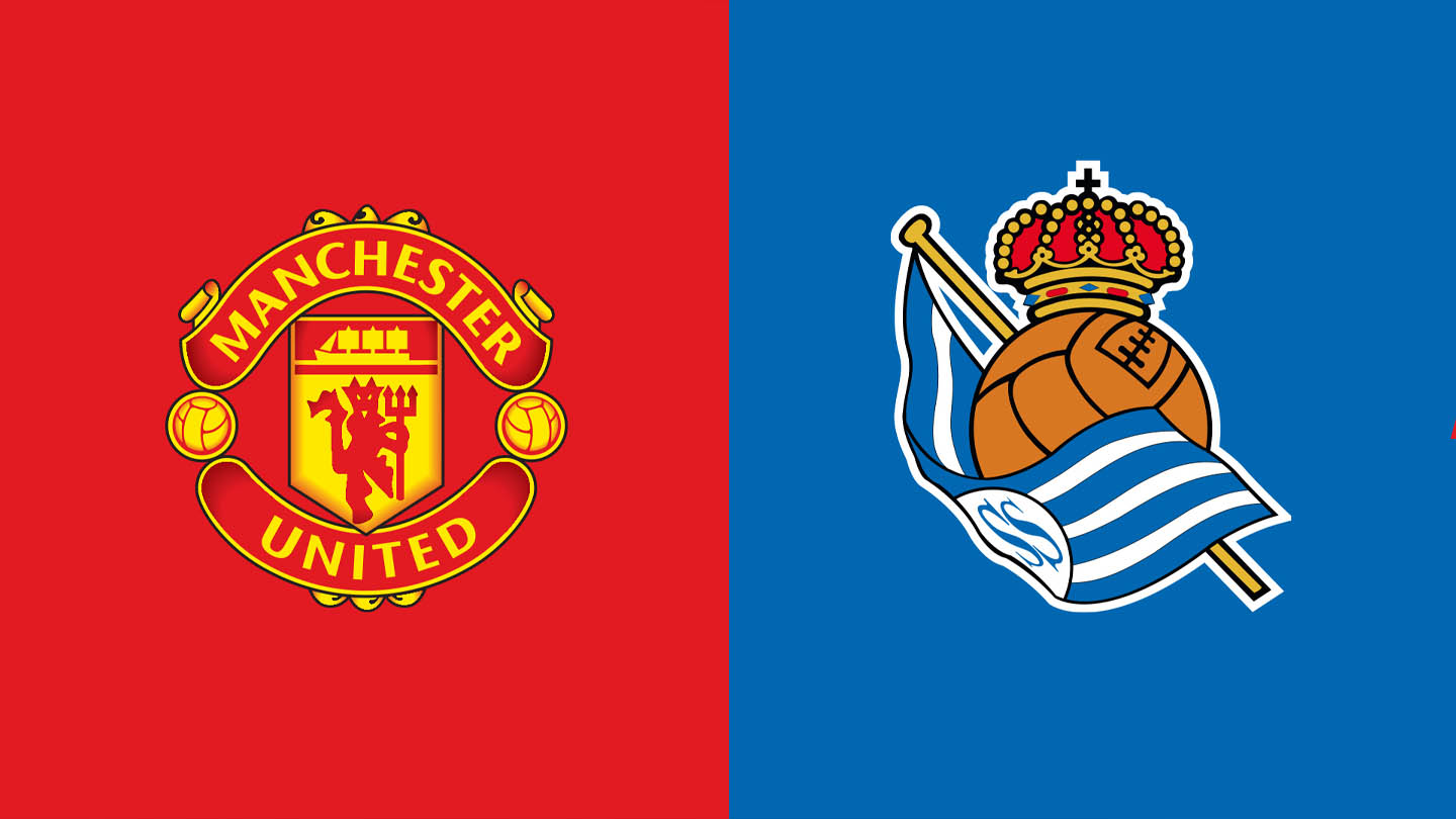 Man United and Real Sociedad compete for a quarter-final spot. Graphics: Chi Tran