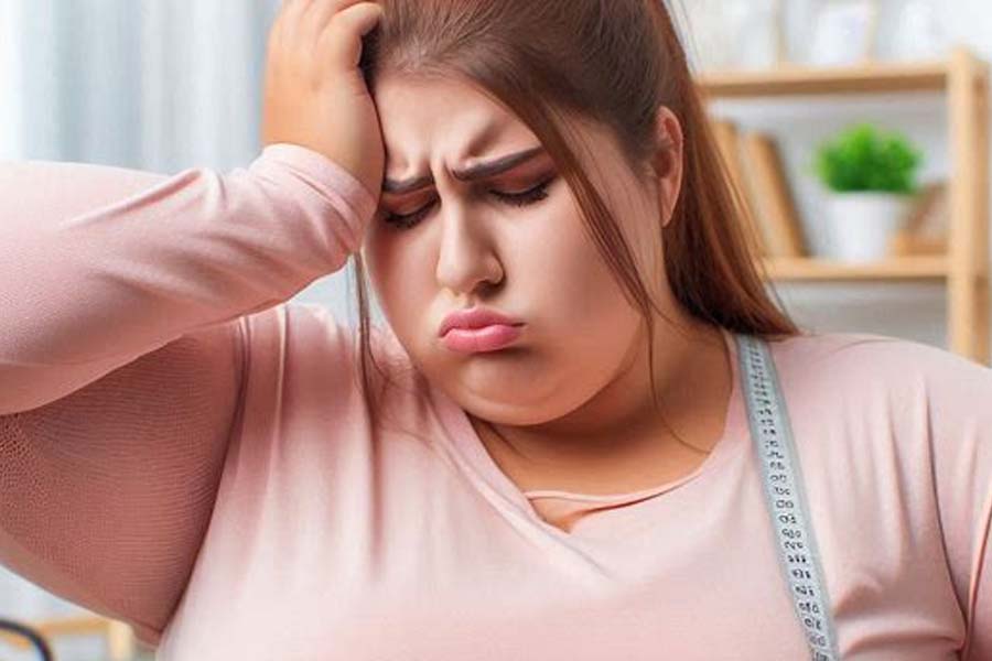 Hormonal imbalances can cause weight gain. Photo: Ai - Than Nhan