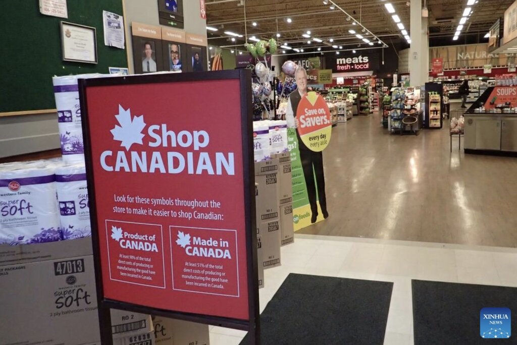 Canada announces retaliatory measures against US aluminum and steel tariffs. Illustrative photo Xinhua