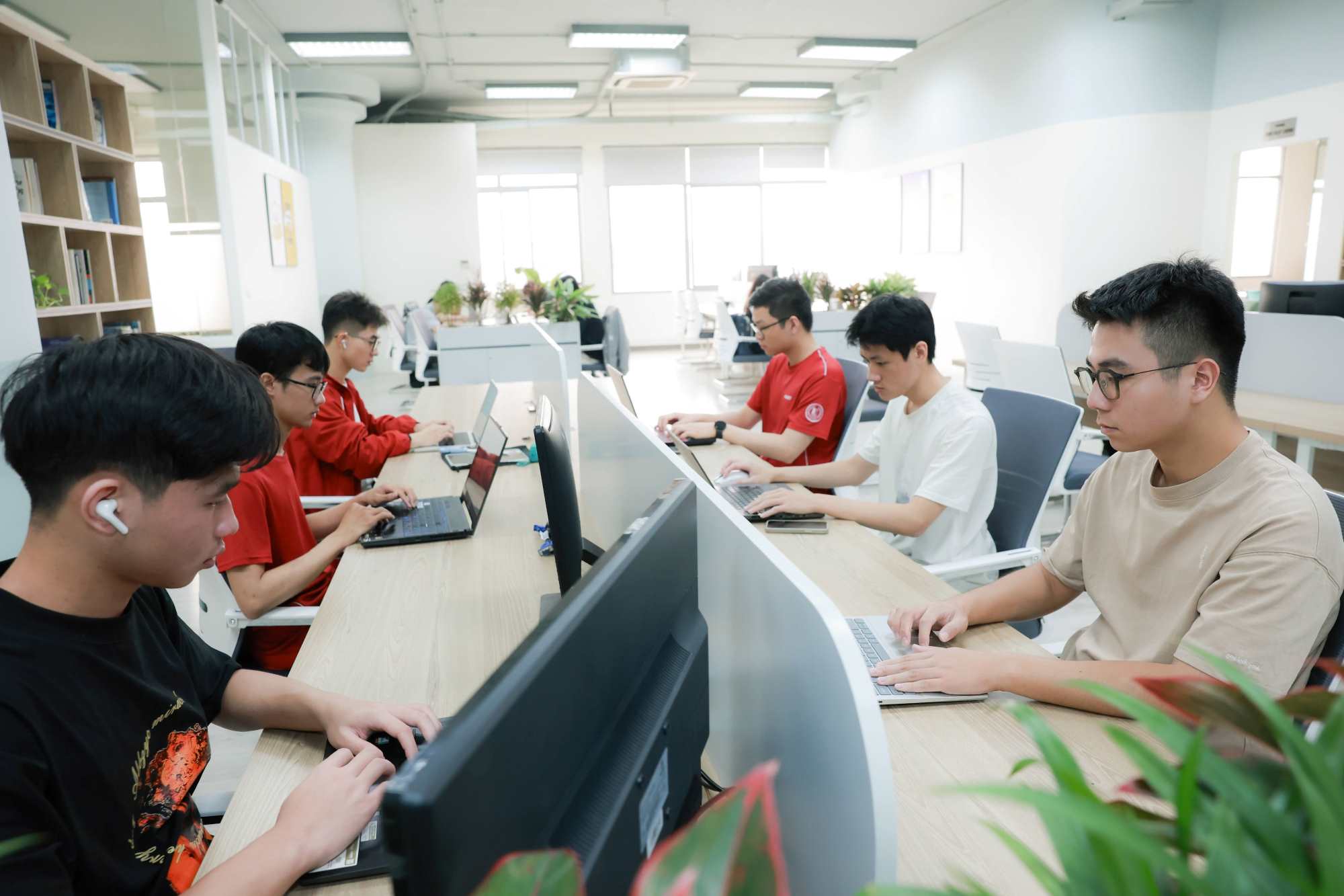 AI talent class at Hanoi University of Science and Technology. Photo: Hai Nguyen