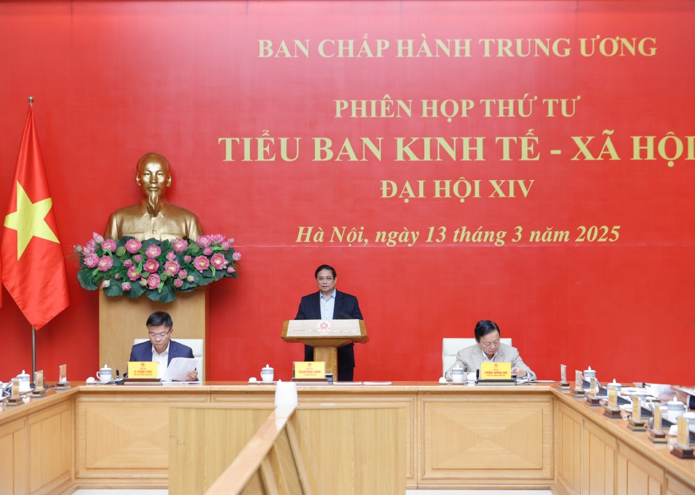 Thủ tướng Chính phủ phát biểu. Ảnh: VGP