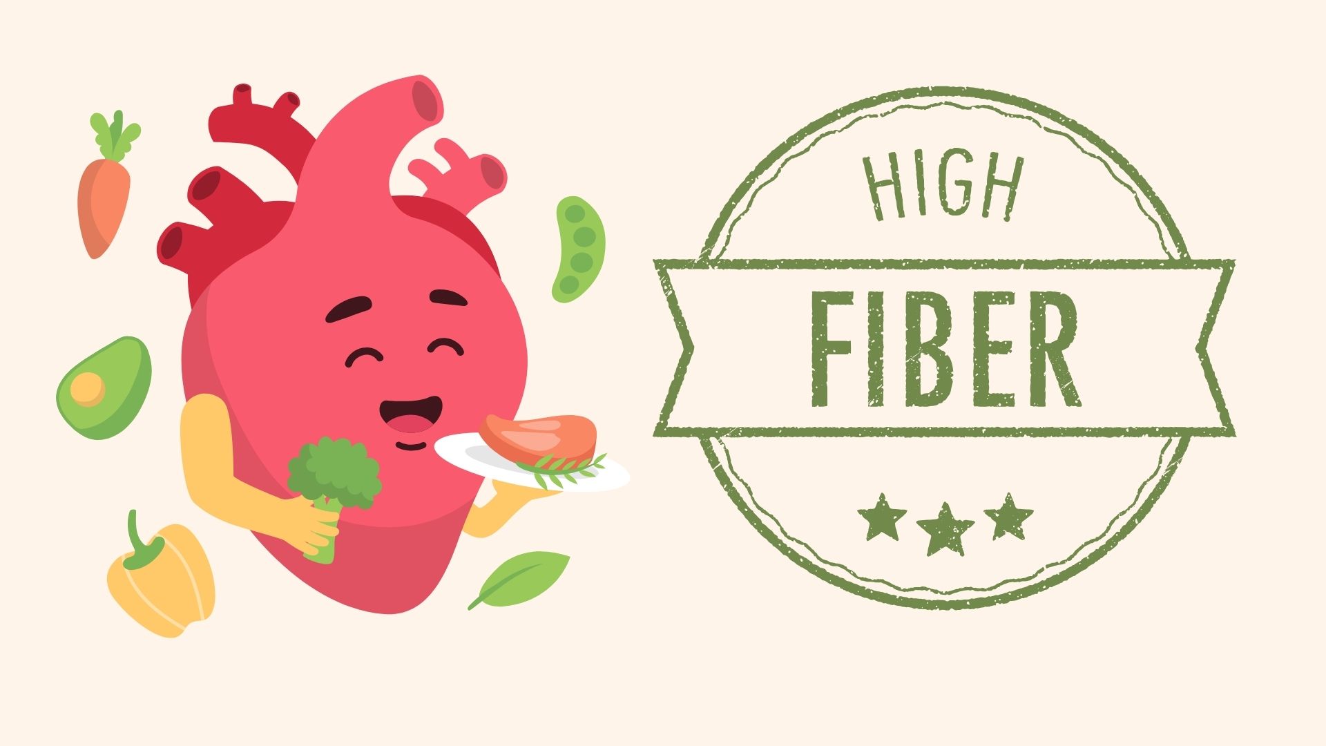 Cải thiện sức khỏe tim bằng 10 loại thực phẩm giàu chất xơ. Đồ hoạ: Đinh Đinh