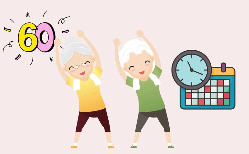 Exercises to maintain balance after 60 years old to prolong life